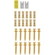 National Hardware N260-120 Kit Contains 12 Screws & Sawtooth Hangers