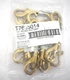 Campbell 1/2" Polished Bronze Bolt Snap 4.5" Long Working Load 100 lb Pack of 10