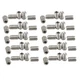 XunLiu 316 Stainless Steel Internal Hex Socket Cup Point Grub Screw (50, M3X5)