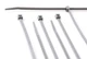 14 Inch Zip Ties - Heavy Duty - Pack of 100 Nylon Ties - Outdoor / UV - Grey