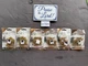 6-packs  [150]  National Hardware N260-131  Bearclaw Hanger Screw Brass