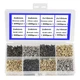 newlng 1600pcs 2MM Small Screws Phillips Flat Head Cross D, 2 Combination 