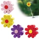 4PCS Daisy Car Antenna Topper, EVA Foam Daisy Antenna Decoration Rearview Mir...