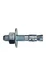 Hillman 371940 Zinc-Plated Steel Round Head Wedge Anchor 1/2 Dia. x 4-1/2 L in.