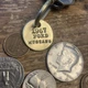 1967 FORD Mustang Solid Brass Key Fob &lsquo;67 Pony Car