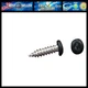 AP Products 012-PSQ500 BL 8 X 3/4 Black Finish #8 Pan Head Screw, 3/4" / Pack of