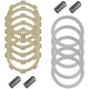 Clutch Friction w/Steel Plates and Spring Kit for Kawasaki KX100 KX112 2014-2023