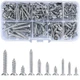 wugongshan 250G Self Tapping Screws Assortment Fasteners Set, M3/M4/M5 Sheet ...