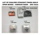 AS IS - 5 OPEN BOXES -LOT Paslode STRAIGHT Finish Nails 16ga - 1-1/4in to 2-1/2"