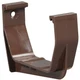 Amerimax 5 In. Contemporary Brown Vinyl Exterior Gutter Hook T1519 Amerimax