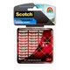 Scotch Restickable Mounting Squares: 1 in. width (Clear) *18-pack