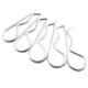 20Pcs R Clips Retaining Cotter Pins, Heavy Duty Zinc Plated Cotter Pin
