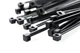 100 Qty 7 Inch Black Nylon 50 lb Cable Zip Ties | Made in The USA | BCP896 7"