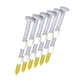 Grip Rite Prime Guard GR04HG1M 21 Degree Plastic Strip Round Head Hot Dipped ...