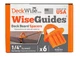 Deckwise Deck Board Spacers, 1/4" Gap Spacing, 6pcs