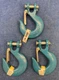 (3) National N265-496 3/8&rdquo; Clevis Slip Hook SWL 5400Lb New Free Shipping 