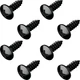 PRIME AVE Black Oxide Stainless Steel License B (Black Oxide), 