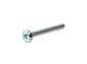 Hillman #8-32 X 1 3/4In Zinc Truss Combo Drive Machine Screw 100Pk