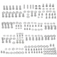 PTNHZ Small Block Engine HEX Bolt Kit for Chevy SBC 265 283 302 305 307 327 3...
