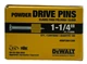 LOT OF 2 DeWalt Powder Drive Pins 1-1/4" Pack of 100 #DDF3001250