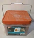 1" Plastic Cap Nails 1" Round Ring Shank 3000 Ct 9.83 Lbs New Grip Rite