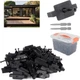 1000PCS Hidden Fasteners Composite-Deck - Universal Nylon Composite Decking Fast