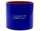 HPS 2.75" 70mm ID High Temp 4-ply Reinforced Silicone Straight Coupler Hose Blue