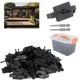 Yeipower 1000Pcs Hidden Fasteners Composite-Deck - Universal Nylon Composite