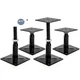 Yarlung 4 Pack Adjustable Support Jacks lifting height 4.2" to 7.4", Black 