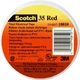 Scotch 10810-35 Vinyl Electric Tape, 66' x 3/4" Width, Red