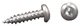 AP Products 012-PSQ500 8 X 1 Pan Head Square Recess Screw - Pack of 500