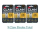 BUNDLE 3 x 3 New 3M Claw Hooks Dry Picture Hangers Steel 45 Pounds/20 Kilograms