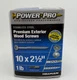 HILLMAN (1 Pound) 10 X2 1/2&rdquo; #48622 Stainless POWER PRO T25 Star Wood Screws
