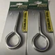 Lehigh 7143s 3/8&rdquo; Thread By 4 7/8&rdquo;long Stainless Steel Screw Eye Bolt  2 Pack