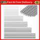 104 Pcs 40 Cm Stainless Steel Spring Wire Music Wire, 12 Different Straight Ful
