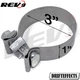 Rev9 Stainless Steel Exhaust Clamp for 3" Dia. Pipe Muffler Elbow Joints Seal
