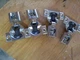 4 Blum Compact 38n Screw-On, 1/2" Overlay Hinge, Soft Close, PartNo 38N355B.08