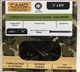 CAMO 3&rdquo; x #10 DARK BROWN Composite Deck Screws Star Drive (Box 350)