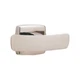 Bobrick 76727  Stainless Steel Surface Mounted Double Robe Hook, Satin Finish, 3