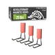 GATOR MAGNETICS MIDI 4 in Open Hooks, 25 lb Heavy Duty Magnetic Hooks for Ste...