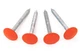 Survey Marker 4 Pack Vey Stakes hivis Orange
