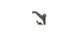Deltana ZHRBB325U15A Handrail Brackets, Zinc 3-1/4" Projection in Antique Nickel