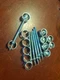 QTY 6 Sets  Knape Vogt&nbsp; 516 Series Tite-Joint Countertop Fastener Clamp
