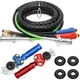 CheeMuii Semi Truck Air Line Kit 15 ft 3 in 1 Airline Air Hose Truck Trailer ...