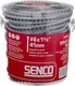 Senco DuraSpin No. 6 Sizes X 1-5/8 in. L Phillips Coarse Collated Drywall Screws