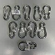 CAMPBELL (10 PACK) All Purpose Spring Snap Zinc Plated Steel 1/2" T7645046