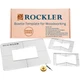 Rockler Bow Tie Inlay Kit w/Frame, Bit, & Bushing - Decorative Router clear 