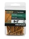 Hillman Deck Plus 8 X 2&rdquo; Tan Exterior Wood Screws, 50 Count, Free Hex Drill Bit