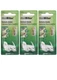 3~ Hillman WALLBITER White Nylon Small PICTURE HOOKS Hangers 45 lb 4 pack 122392