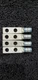Burndy (YAV6CL2TC14-FX) #6 AWG (5/8" Spacing) Lug, Lot of 4